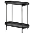 OLIVBLAD Plant stand, in/outdoor black, 56 cm