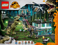 LEGO Jurassic World Giganotosaurus and Therizinosaurus Attack 9+