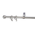 Curtain Rod 16mm 160cm, silver