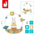 Janod Pure Bead Maze & Rocking Rabbit 12m+