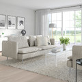 SÖDERHAMN 3-seat sofa, Viarp beige/brown