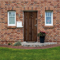 Entrance Door External Door O.K.Doors Azzuro 90, right, walnut