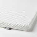 NORDBERGET Mattress pad, white, 140x200 cm