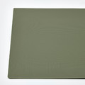 UTSÅDD Place mat for food bowl, grey-green, 33x50 cm