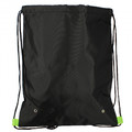 Drawstring Bag School Shoes/Clothes Bag Pixel green