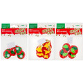 Christmas Self-adhesive Felt Decoration 6pcs, 1 set, random patterns