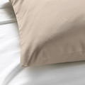 NATTJASMIN Pillowcase, light beige, 50x60 cm