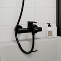 GoodHome Bath Tap Cavally L, black