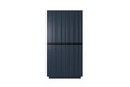 Wardrobe Nicole 100 cm, dark blue, black handles