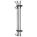 GULDHÖNA Vertical clothes hanger, black, 14x9x64 cm