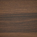 EKBACKEN Worktop, brown walnut effect/laminate, 186x2.8 cm