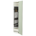 METOD / MAXIMERA High cabinet with cleaning interior, white/Stensund light green, 40x60x200 cm