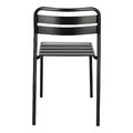 Chair Terra, outdoor, black