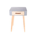 Nightstand Bedside Table Enano, grey