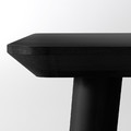 LISABO / ÄLVSTA Table and 2 chairs, black/rattan black, 88x78 cm