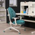 GUNRIK Children's desk chair, turquoise