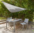 Shade Sail 3x3x3m, grey