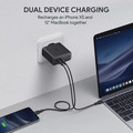 AUKEY Ultrafast Wall Charger PA-D5 2xUSB C 63W EU Plug