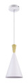 GoodHome Pendant Lamp Arraqis E27 19cm, white