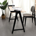 Desk Malmo, natural, black