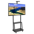 Techly Mobile TV Stand with a Shelf 32-70" 60kg