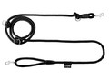 CHABA Adjustable Dog Leash 6mm x 138/260cm, black