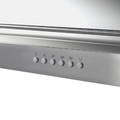 OMNEJD Ceiling-mounted extractor hood, stainless steel, 90 cm