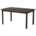 STRANDTORP Extendable table, dark brown brown, 150/205/260x95 cm