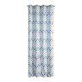 Curtain Nastia 140 x 250 cm, white/blue