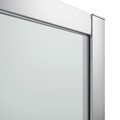 GoodHome Sliding Shower Door Beloya 90 cm, chrome/mirror glass