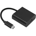 Qoltec USB Adapter Type C Male / HDMI female | 4K | 23cm