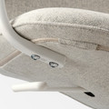 LÅNGFJÄLL Office chair with armrests