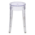 Stool Ghost 46cm, transparent