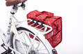 Newlooxs Bicycle Bag Forest Lilly, red