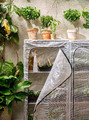 HYLLIS Cover, transparent, indoor/outdoor, 60x27x140 cm