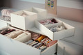 SMÅSTAD / PLATSA Chest of 6 drawers, white, white, 60x55x123 cm