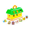 Educational House Shape Sorter, random colours, 12m+