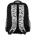 School Backpack Pixel, grey