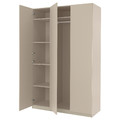 PAX / FORSAND Wardrobe combination, grey-beige/grey-beige, 150x60x236 cm