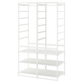 JONAXEL Shelving unit with clothes rail, 99x51x173 cm