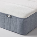 VESTERÖY Mattress, pocket springs, firm/light blue, 180x200 cm