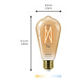 Philips LED Bulb Smart Philips ST64 E27 2000/5000 K amber