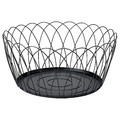 HÖSTAGILLE Basket, black, 55x25 cm