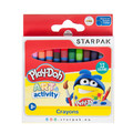 Starpak Wax Crayons 12 Colours Play-Doh