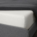 DYTÅG Fitted sheet, white, 90x200 cm