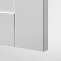 KNOXHULT Wall cabinet, grey, 120 cm