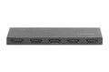 DIGITUS Ultra Slim HDMI® Splitter, 1x4, 4K / 60 Hz