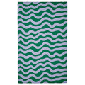 TABBERAS Tablecloth, wipeable green/lilac, 145x240 cm