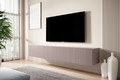 Wall-Mounted TV Cabinet Nicole 200 cm, antique pink