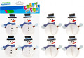 Craft Christmas Stickers Snowman